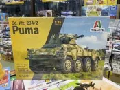 【奇奇大武街】(台南890)ITALERI 1/35  輪式裝甲車Sd.Kfz.234/2Puma坦克戰車6572