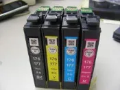 EPSON XP225/XP422原廠裸裝墨水匣177黑色(250元)1771/176