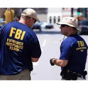 FBI美國聯邦調查局探員短袖T恤男純休閒半袖美式戰隊警迷夏