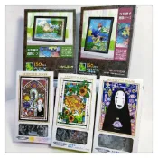 (現貨)龍貓 無臉男 透明拼圖 (126片&150片) 相框 宮崎駿動畫 吉卜力 療癒 減壓 交換禮物【米猴小舖】