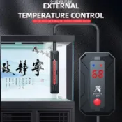 【全球優品匯】110v伏水族魚箱自動恒溫加溫器魚缸加熱器恒溫防護套石英管加熱棒