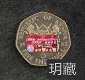限時下殺非洲-肯尼亞-1985年5先令-外國硬幣-好品