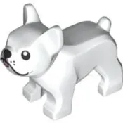 ※全新LEGO樂高白色法鬥犬【63169】French Bulldog (A9) 6275740 29602pb02