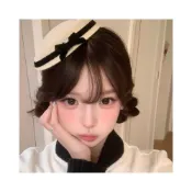 (店+)梵花 俏皮千金風絲絨蝴蝶結聖誕節髮飾可愛小禮帽髮夾小香風頭飾髮卡