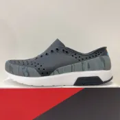 Native LENNOX Wanderfoam 雷諾系列 男生 黑色迷彩 防水 洞洞鞋  F00002318788