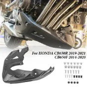 寓偉 LJBKOALL 適合本田 CB650R CB650F 發動機下導流罩下腹盤發動機擾流板整流罩發動機下護板側下擾流板