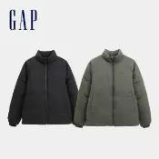 【GAP】男裝 Logo立領羽絨外套-多色任選(791884)