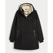 HOLLISTER HCO Faux Fur-Lined Parka 海鷗女長版鋪毛內裡風衣外套夾克大衣真品新品現貨