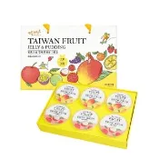 【吃果籽】果真幸福 果凍布丁6入禮盒(芒果+荔枝)