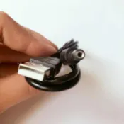 〈〈輕鬆逛小舖〉充電線 USB 轉 DC 5.5 mm 電源線 直流線 變壓器線 5V充電線 內徑2mm 1A 2A