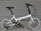 (台南經銷)愛爾蘭 IRLAND 20吋SHIMANO 21速 高強度鋼製摺疊車 折疊車 小摺  附磁鐵.白色