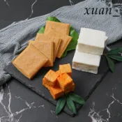 仿真模型 假水果模型 學校教具 假蔬菜仿真豆腐塊假魚豆腐模型豆腐干火鍋店展示道具食物菜品裝飾擺件-需滿299出貨