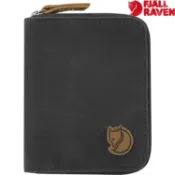 台北山水戶外用品專門店 Fjallraven 北極狐 Zip Wallet 復古拉鍊皮夾/錢包/短夾 24216 030 深灰