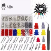 535PCS 26Type Pins 連接器套件,汽車電線連接器 Pins 端子 1-3.5mm 汽車 Pin 連接器