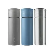 【BLACK HAMMER】茗香陶瓷不鏽鋼泡茶保溫杯500ml(三色任選)