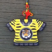 虎爺轎班衣平安符吊飾