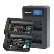(店+)【KANDO】SONY NP-FW50電池 A72 A7R2 RX10M4 RX10IV ZV-E10 另售充電器+電池組