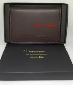 星巴克 皮革票卡夾
