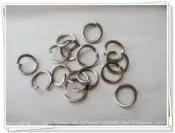 ☆荳荳龍~DIY手作黏土☆開口單圈/8.5mm*1.2mm/鎳色/一包50個10元