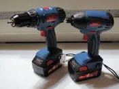 【新宇電動五金行】正廠 BOSS KIT05E 雙機組 18V鋰電超強力電動起子機+雙速震動電鑽！實在太好康了！(特價)