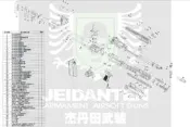 【杰丹田】WE ＃5 M14 EBR 握把 原廠零件