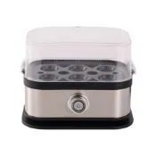 迷你多功能煮蛋器 食品級蒸蛋器　灰色