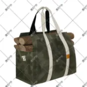 淘好物百貨店 加工訂製戶外濕蠟帆布伐木包防水柴火收納包木材包