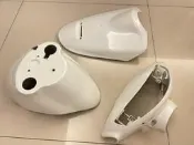 山葉 JOG 50 4DY 小丸子 可動 鼓煞 白色 前面板 前土除 把手蓋 車殼 4JL 4KX 4JM可參考 現貨