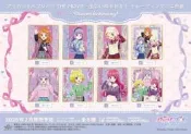 【怨念事務所】預購商品 2月(免訂金) SOL 偶像學園 × 星光樂園 和聲夢想 迷你色紙收藏集 中盒 1102