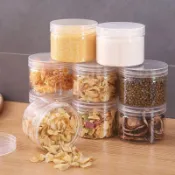 ❤️台灣出貨❤️熱賣/免運❤️密封罐塑料食品罐儲存儲物罐收納罐五穀雜糧廚房零食冰箱收納盒