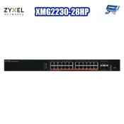 ZYXEL合勤 XMG2230-28HP 24埠 2.5G PoE L3存取交換器 昌運監視器
