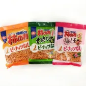 (店+)【龜田製果】+爆買日本+ 柿之種 柿種米果 山葵風味 梅紫蘇味 下酒點心 無花生 長輩最愛 龜田米果 日本零嘴 日本進口