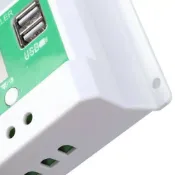 古瓷堂日本回流瓷器 【可開發票】適用於 PWM 太陽能充電控制器太陽能電池板電池穩壓器雙 USB 端口
