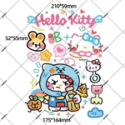 🍓🥨桃園出貨🍓🥨電動車凱蒂貓HelloKitty卡通塗鴉可愛車身防水裝飾貼紙電腦機箱貼