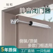 小胖達生活百貨 液壓支撐桿 靜音自動關門器氣壓緩衝簡易家用免打孔閉門器隱形門合頁木門回彈📌優惠款