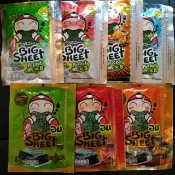 ❴中文標/24小時快速出貨❵泰國小老闆海苔/8片包裝
