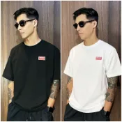美國百分百【全新真品】KENZO 高田賢三 T恤 上衣 短袖 T-shirt logo 短T 黑色/白色 CH59