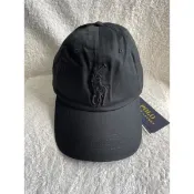 (現貨特價出清）Polo Ralph Lauren 大馬 老帽 XL 加大款 全新正品 附標籤 全黑色