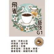 [R&A Coffee]強豆來襲-飛雀藝伎 8月最新到港 下單就送熱門試喝豆