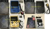 復古掌上型遊戲機 400in1 電動玩具 可接電視 Game boy 瑪莉兄弟 泡泡龍 炸彈超人 俄羅斯方塊 貪食蛇