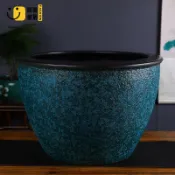 免運 特惠/附發票 魚缸 盆 水缸 景德鎮粗陶陶瓷魚缸睡蓮盆荷花大缸碗蓮盆缸庭院仿石大水缸錦鯉缸工廠直銷 店長推薦 售後保障 全館折扣 5s722