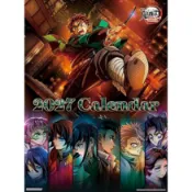 【預購】劇場版 鬼滅之刃 無限城編 第一章 猗窩座再來 2027年壁掛型月曆 CL-1【B3･7張】【東京卡通漫畫專賣店】