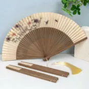 歡樂購物網 絲藝堂古風6寸女古典折扇子紙扇雙面竹制竹扇禮品扇香扇工藝扇