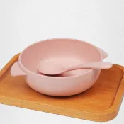 ✨台灣✨天然環保竹纖維餐具 兒童卡通碗 動物造型碗 可愛寶寶飯碗 創意防摔兒童碗 輔食碗