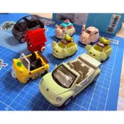 二手 【現貨出清】超萌收藏！Craftholic 宇宙人  / 小浣熊拉斯卡爾 造型合金車、迴力車（不含史努比、不分售）