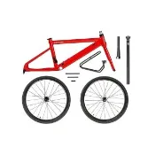 【Stijncycles】Peg 小徑公路車架組 - Flame Red/火焰紅(B4ST-PRD-RE000N)