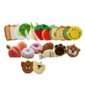(店+)韓國製  韓國菜瓜布 草莓菜瓜布 不沾油 不沾鍋可用 菜瓜布 造型菜瓜布 水果蔬菜造型菜瓜布