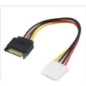台南市 IDE大4PIN(母)轉SATA(公) 4P轉SATA 公轉母 主機板 電源線/排線