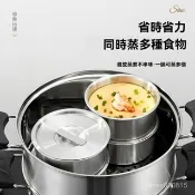 免運🌟304不銹鋼蒸碗套組｜多功能帶蓋蒸蛋盒+燉盅｜寶寶輔食蒸碗｜家用蒸蛋羹/蒸飯神器｜防燙雙層設計  C406