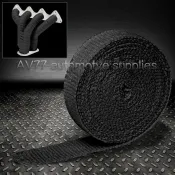 AV77 排氣管 隔熱布 防燙布 (1000公分黑色)K6 K7 K8 K9 EG EK 無限 SPOON SKUNK2